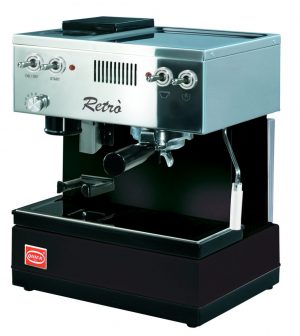 Кофеварка Quick Mill Retro 0835 со встроенной кофемолкой