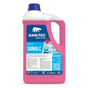 Очиститель твердых поверхностей на спиртовой основе Sanitec SANIALC (1425)