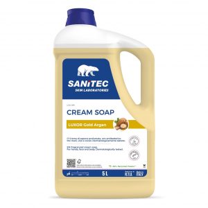 Крем мило антибактеріальне Sanitec CREAM SOAP – Золота аргана (2018)