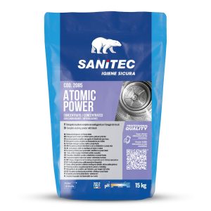 Стиральный порошок с отбеливателем Sanitec ATOMIC POWER (2085)