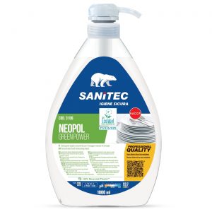 Гель для ручного мытья посуды Sanitec NEOPOL GREEN POWER (3106)