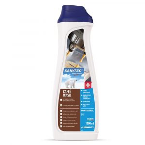 Жидкость для чистки кофейных масел и групп кофемашин Sanitec CAFFE’ WASH (2160-S) 1 л
