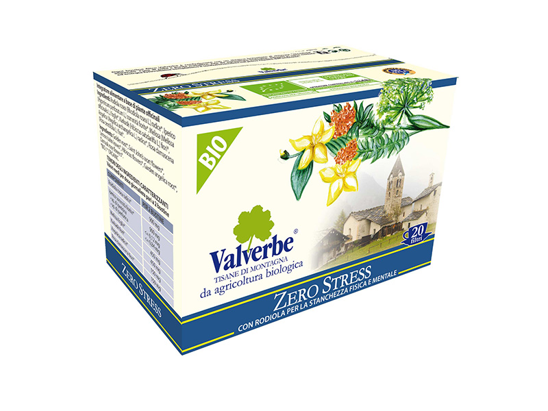 Травяной настой Valverbe Zero Stress 20 пакетиков