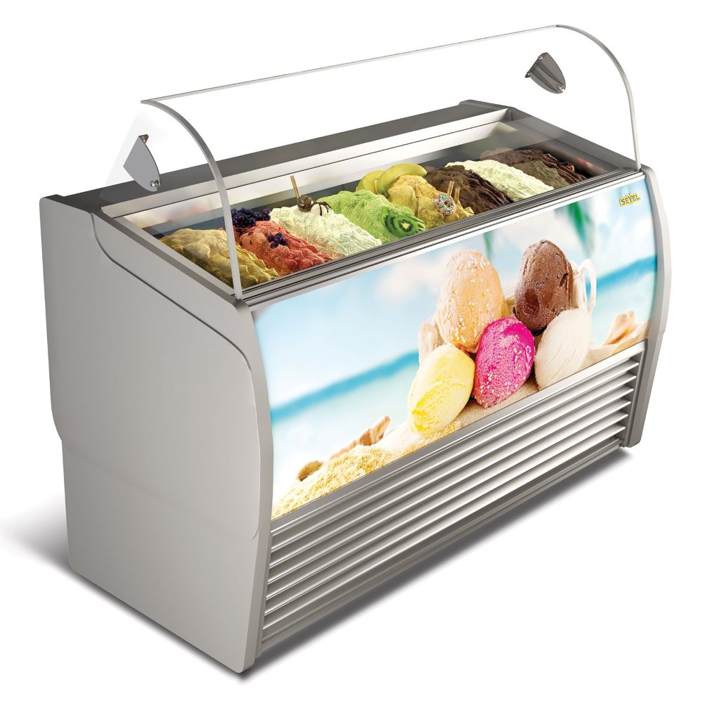 Морозильная витрина Sevel SLM 8G для мороженого