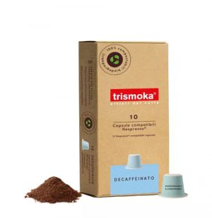 Кофе в капсулах Trismoka Decaffeinato (без кофеина) 10 шт