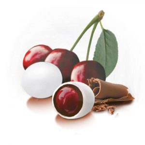 Драже вишня в темном шоколаде в глазури Papa Confetti 500 г