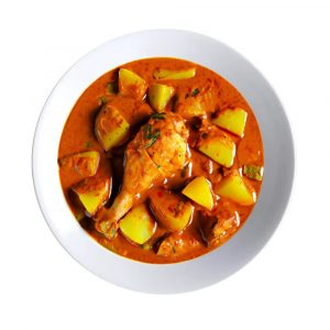 Готовый обед в лотке Курица карри с картофелем 270 г (Италия)