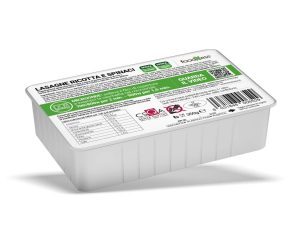 Готовый обед в лотке Лазанья из шпината и рикотты 350 г (Италия)