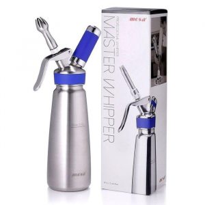 Профессиональный кулинарный сифон Mosa Master Whipper 0,5 л (Нержавеющая сталь)