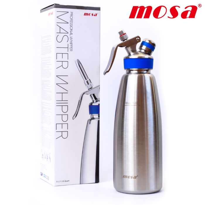 Сифон для холодних і гарячих страв матовий – Mosa Master Whipper – 1 л